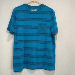 Urban Stripe Blue shirt Men size Large .